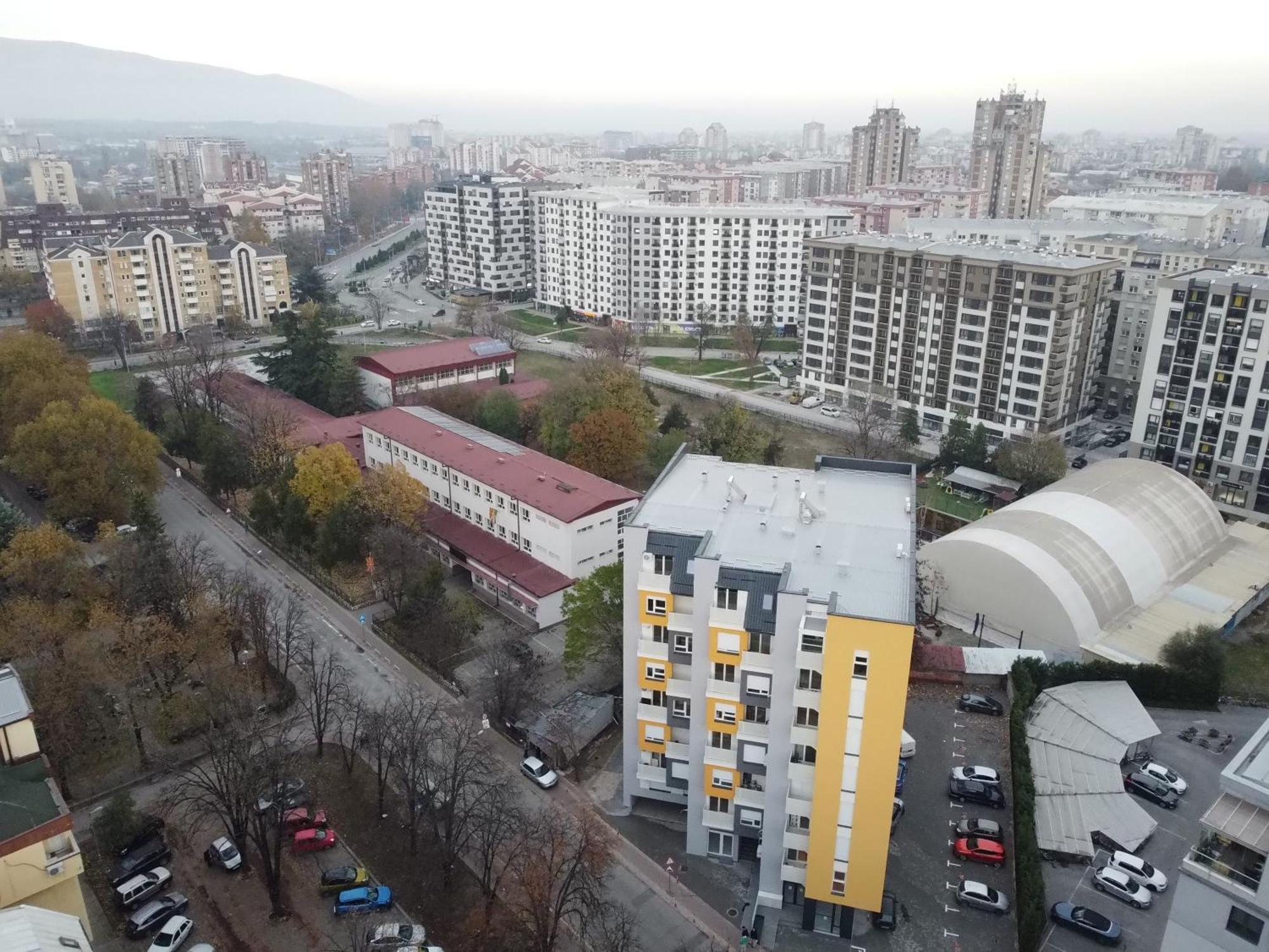 Green Apartment Skopje Buitenkant foto